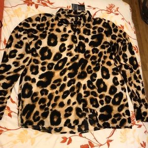 Leopard print top forever 21